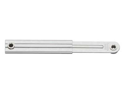 Sugatsune L-100S: 4" Ultra-Mini Lid Stay - Polished Stainless Steel