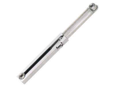 Sugatsune L-SL140: Mini Lid Stay w/Lock - Polished Stainless Steel