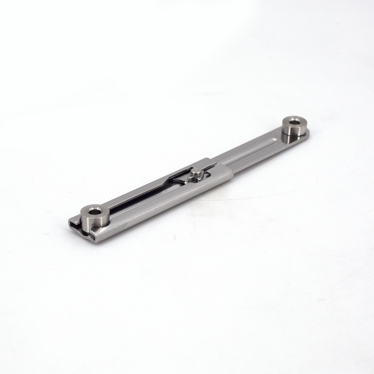 Sugatsune L-100S: 4" Ultra-Mini Lid Stay - Polished Stainless Steel