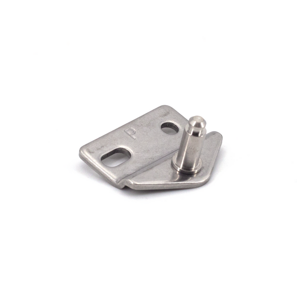 Sugatsune L-200P-BT: Mounting Bracket for L-200P Lid Stay - Polished Stainless Steel