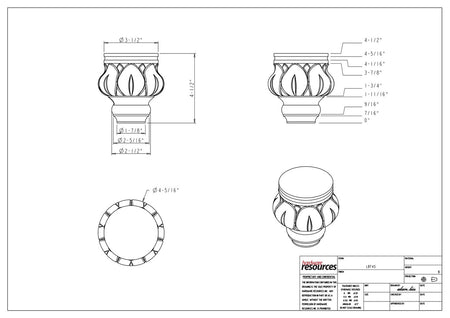 Specification Drawing