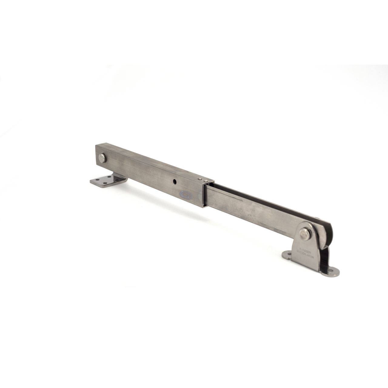 Sugatsune LBTS-350L: 350mm Heavy Duty Multi-Angle Lid Stay (left) - Satin Stainless Steel