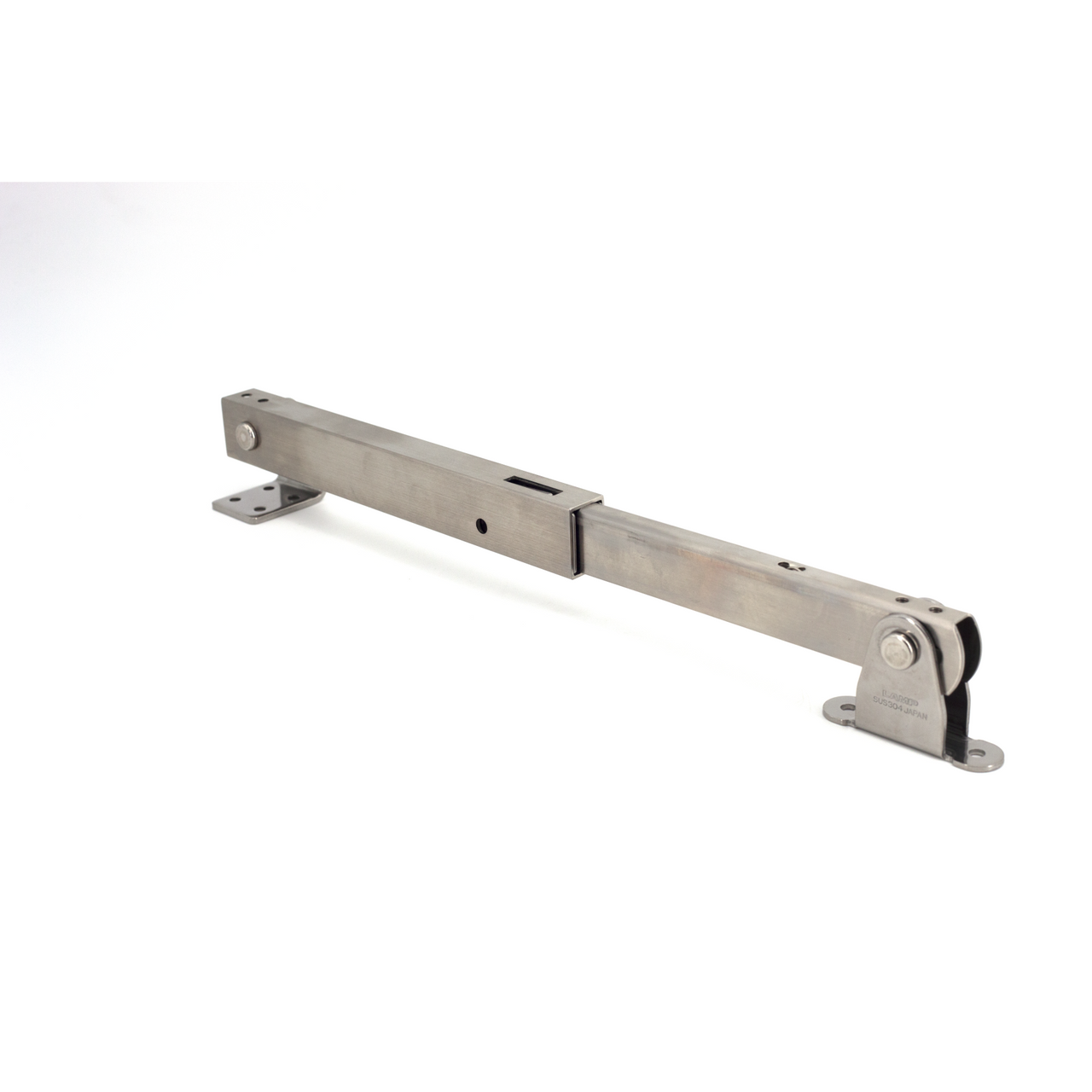 Sugatsune LBTS-350R: 350mm Heavy Duty Multi-Angle Lid Stay (right) - Satin Stainless Steel