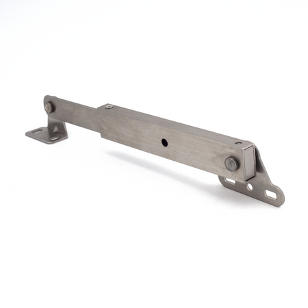 Sugatsune LB-200: 200mm Lid Stay - Satin Stainless Steel