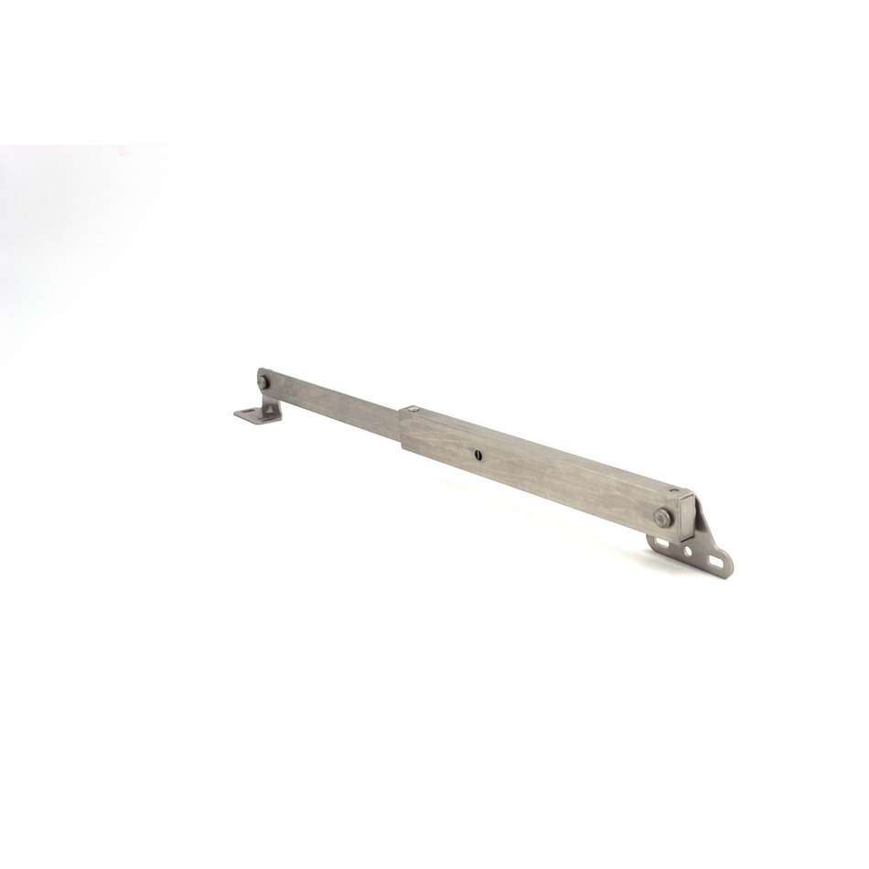 Sugatsune LB-350: 350mm Lid Stay - Satin Stainless Steel