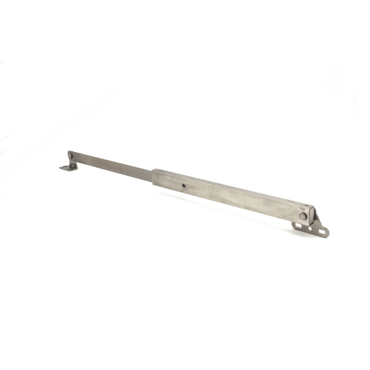 Sugatsune LB-500: 500mm Lid Stay - Satin Stainless Steel