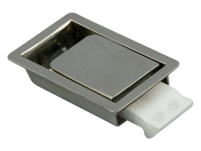 Sugatsune LC-48-3: 48mm Flush Slam Latch - Stainless Steel/PBT