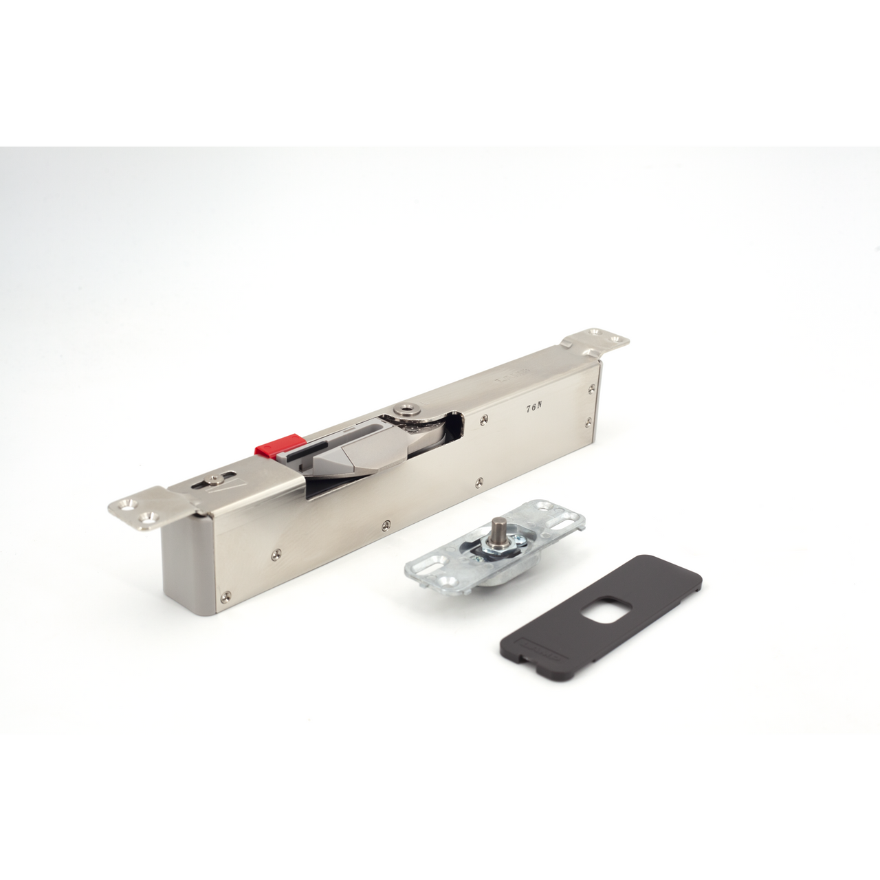 Sugatsune LDD-V100-DBR-L: Heavy Duty Mortise Mount Door Damper (left) - Dark Brown