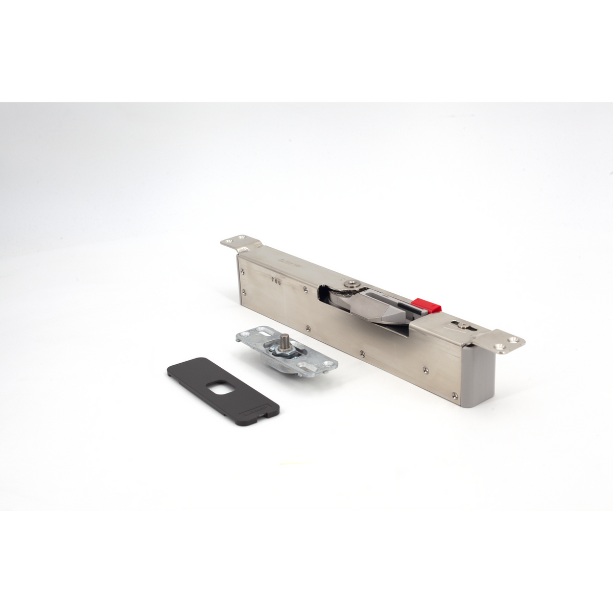 Sugatsune LDD-V100-DBR-R: Heavy Duty Mortise Mount Door Damper (right) - Dark Brown