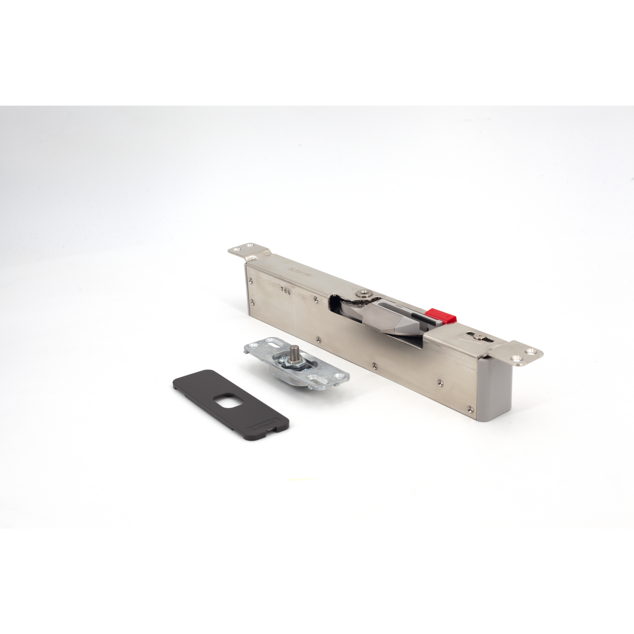 Sugatsune LDD-V100-DBR-R: Heavy Duty Mortise Mount Door Damper (right) - Dark Brown