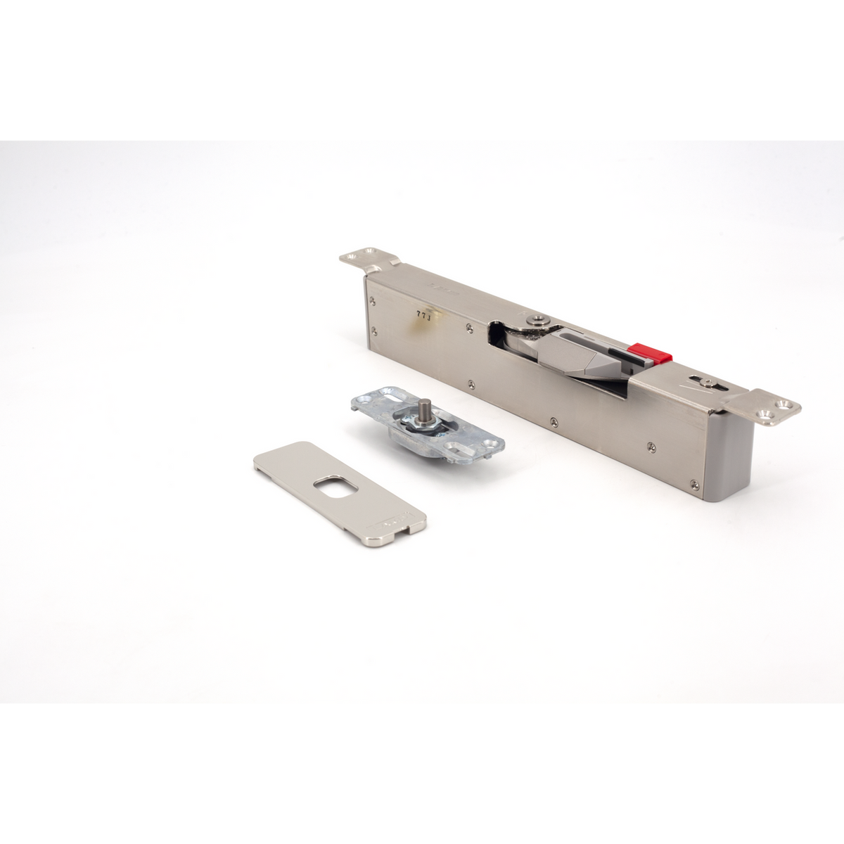 Sugatsune LDD-V100-NI-R: Heavy Duty Mortise Mount Door Damper (right) - Nickel