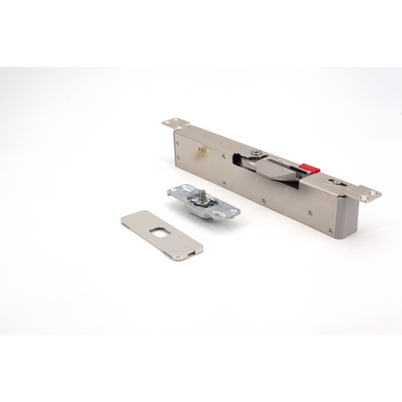 Sugatsune LDD-V100-NI-R: Heavy Duty Mortise Mount Door Damper (right) - Nickel