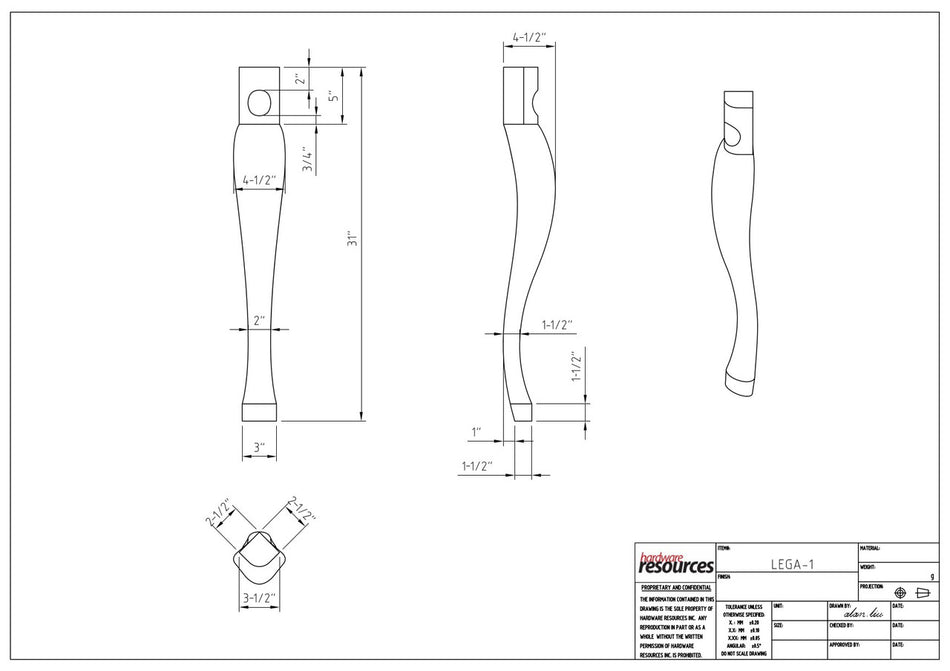 Specification Drawing