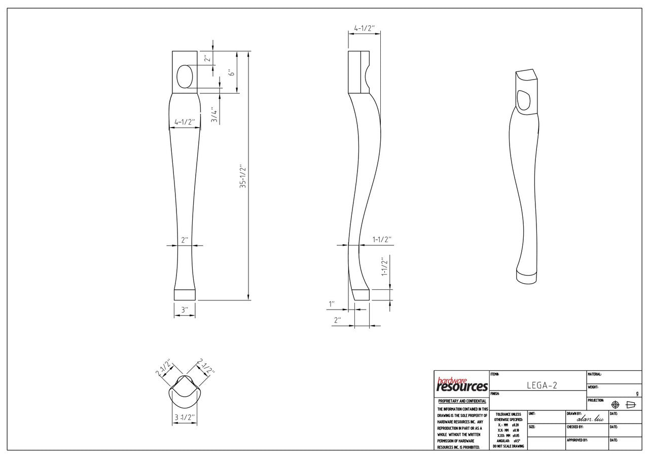 Specification Drawing