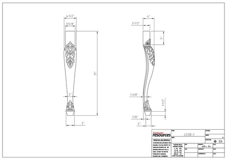 Specification Drawing
