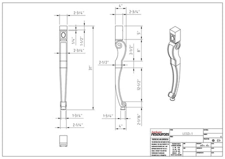 Specification Drawing