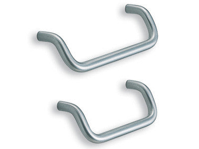 Sugatsune LF-12-160: 160mm Offset Wire Cabinet Pull - Satin Stainless Steel