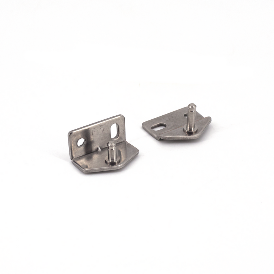 Sugatsune L-FS140-BT: Mounting brackets for L-FS140 Lid Stay - Stainless Steel