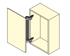 suga-LIN-X600ACD: Single Arm for X600 Lateral Door Opening System