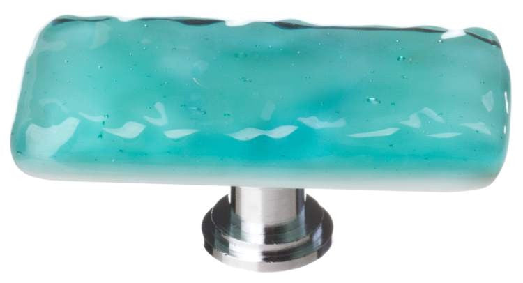Sietto LK-207: 2" Glacier Cabinet Knob - Aqua
