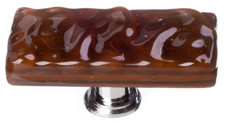 Sietto LK-209: 2" Glacier Cabinet Knob - Woodland Brown