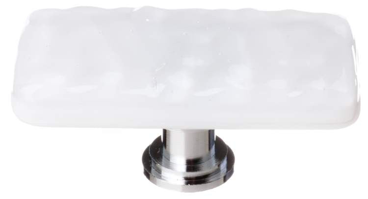 Sietto LK-212: 2" Glacier Cabinet Knob - White