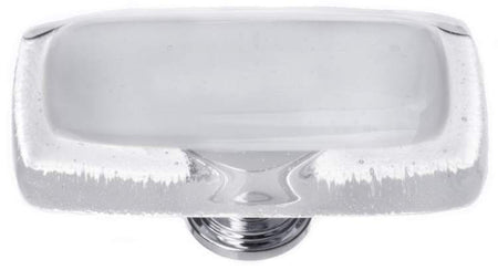 Sietto LK-710: 2" Reflective Cabinet Knob - Blue-Grey