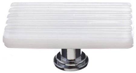 Sietto LK-800: 2" Texture Cabinet Knob - White