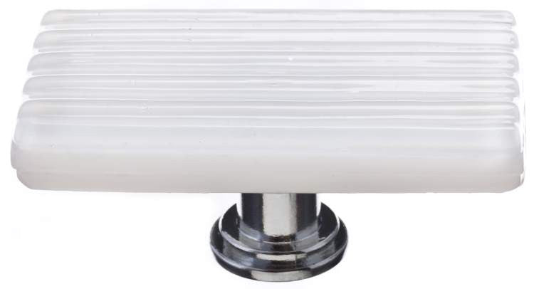 Sietto LK-800: 2" Texture Cabinet Knob - White