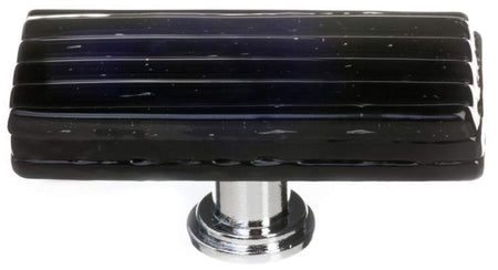 Sietto LK-802: 2" Texture Cabinet Knob - Black