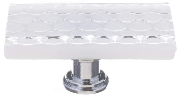 Sietto LK-900: 2" Texture Cabinet Knob - White