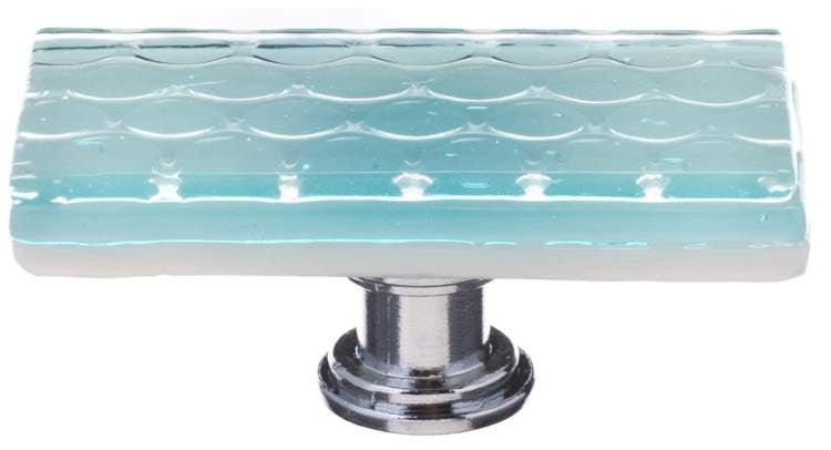 Sietto LK-901: 2" Texture Cabinet Knob - Light Aqua