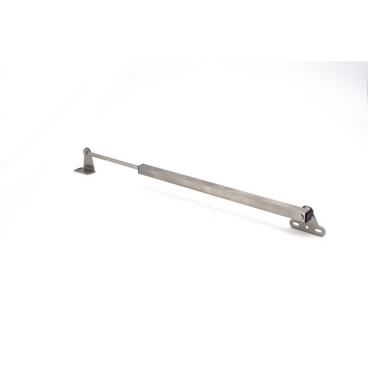 Sugatsune LK-380: 15" Spring Loaded Lid Stay - Satin Stainless Steel