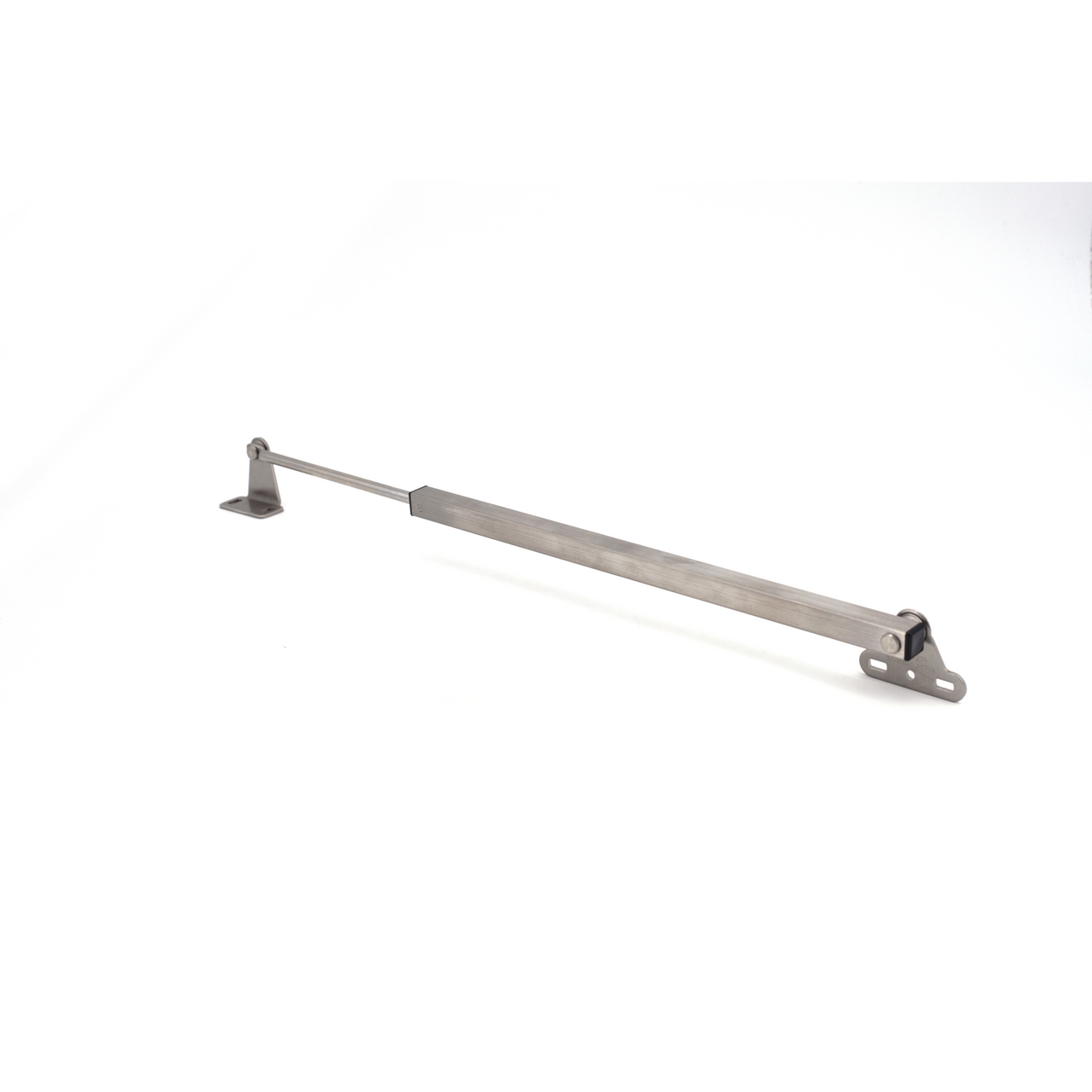 Sugatsune LK-380: 15" Spring Loaded Lid Stay - Satin Stainless Steel