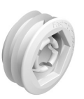 Sugatsune LP-DF8: Fastmount Low Profile Self-Tapping Clip w/Coarse Thread - Female