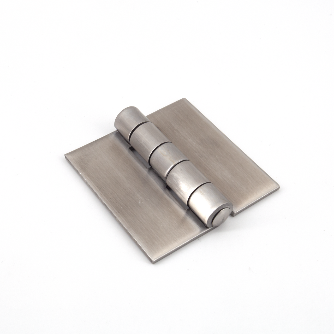 Sugatsune LSK-1157-2: 2-1/2" x 2-1/2" Weld-On Butt Hinge - Satin Stainless Steel