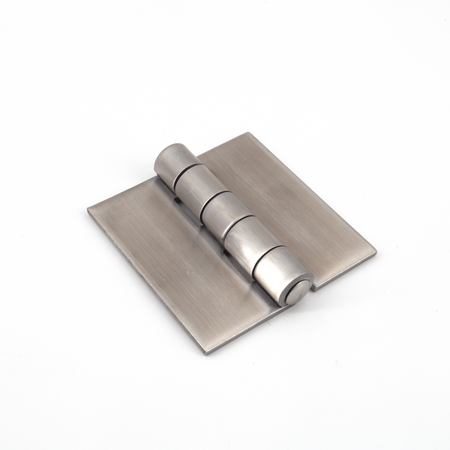 Sugatsune LSK-1157-2: 2-1/2" x 2-1/2" Weld-On Butt Hinge - Satin Stainless Steel