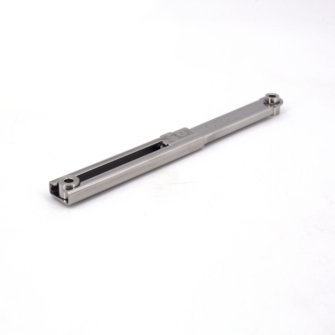 Sugatsune L-SL140: Mini Lid Stay w/Lock - Polished Stainless Steel