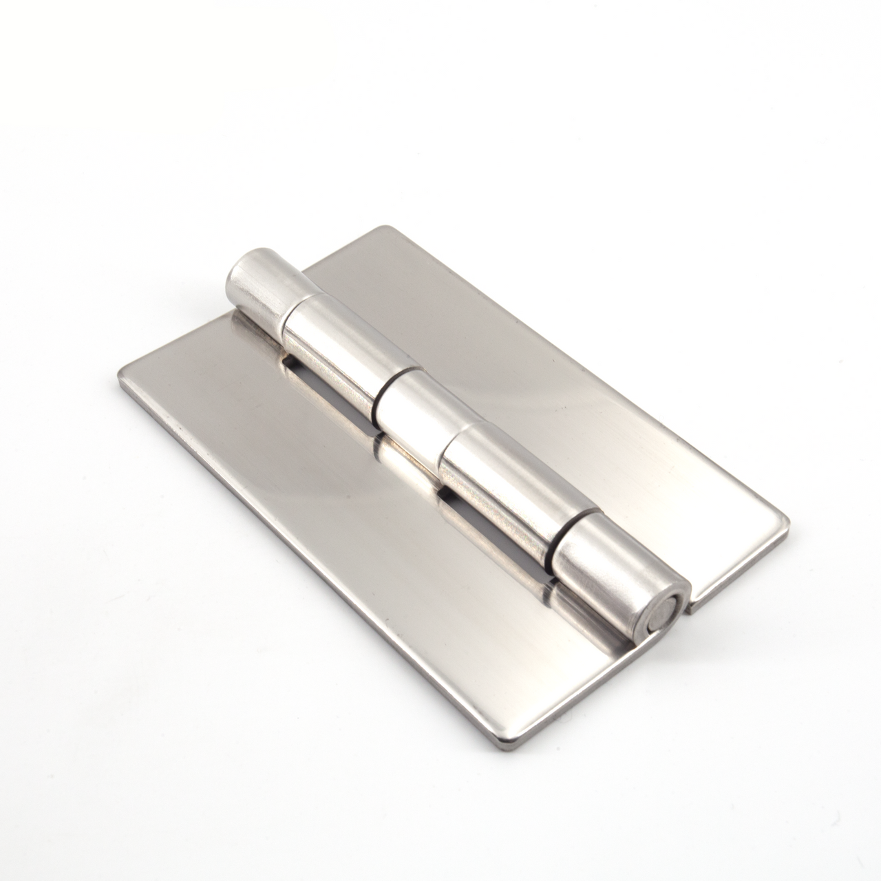 Sugatsune LSA-100: 100 x 60mm Butt Hinge (weld-on) - Mirror Stainless Steel