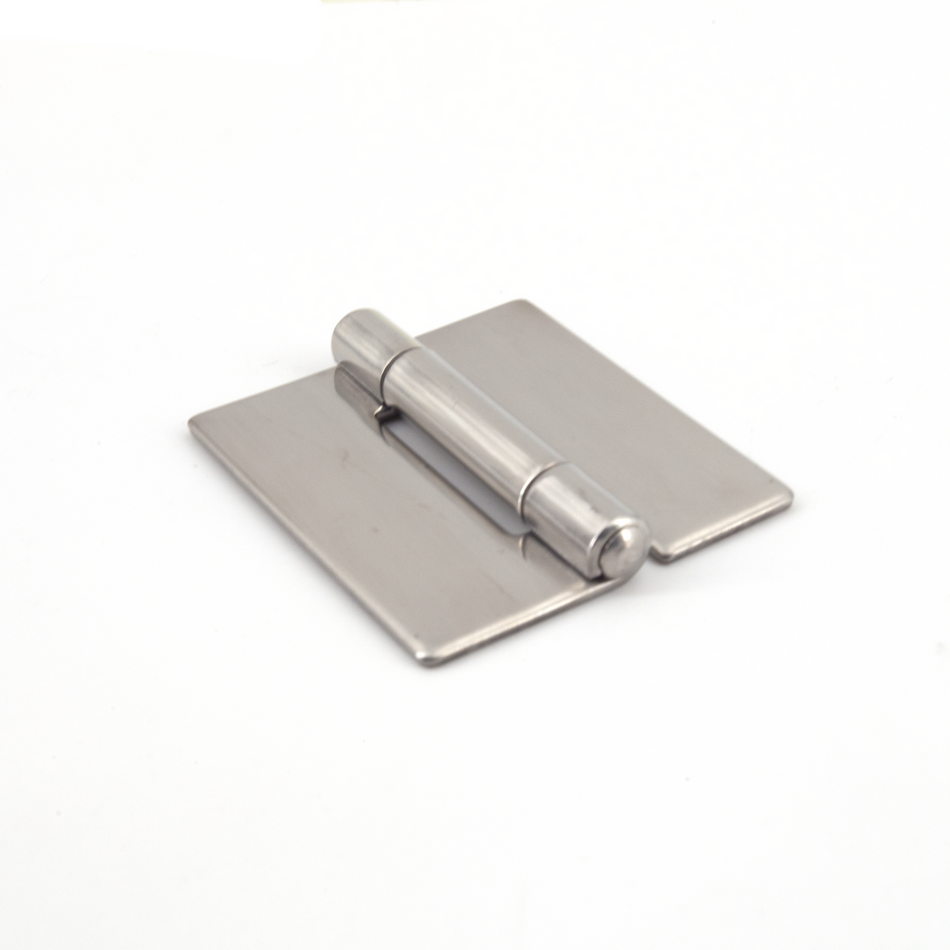 Sugatsune LSA-40: 40 x 35mm Butt Hinge (weld-on) - Mirror Stainless Steel