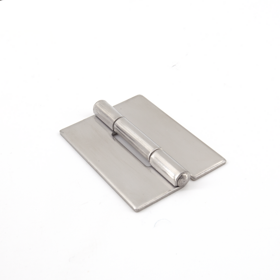 Sugatsune LSA-50: 50 x 35mm Butt Hinge (weld-on) - Mirror Stainless Steel