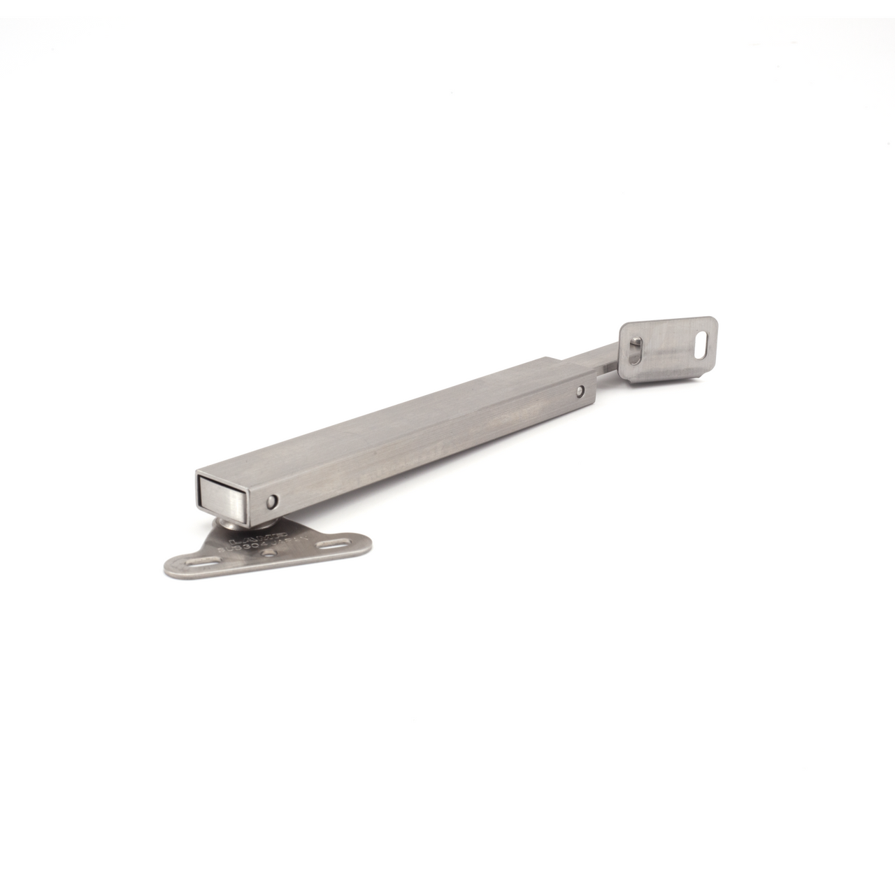 Sugatsune L-195: 195mm Lid Stay - Satin Stainless Steel