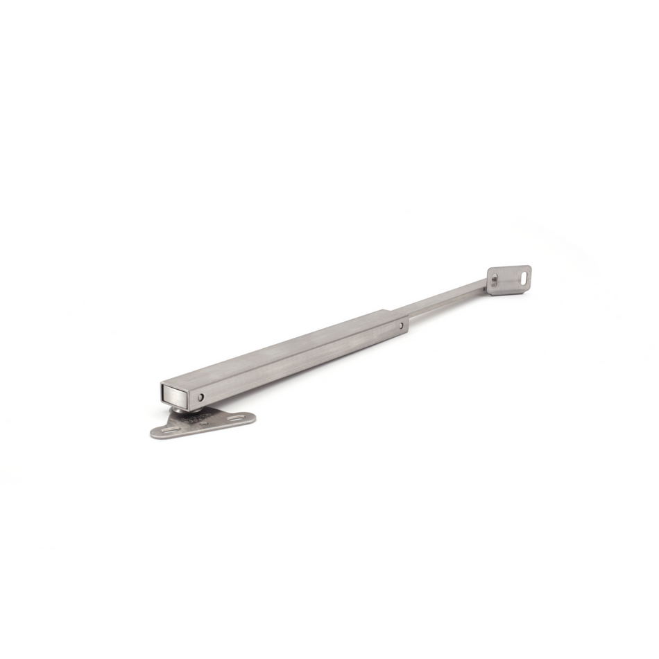 Sugatsune L-270: 270mm Lid Stay - Satin Stainless Steel