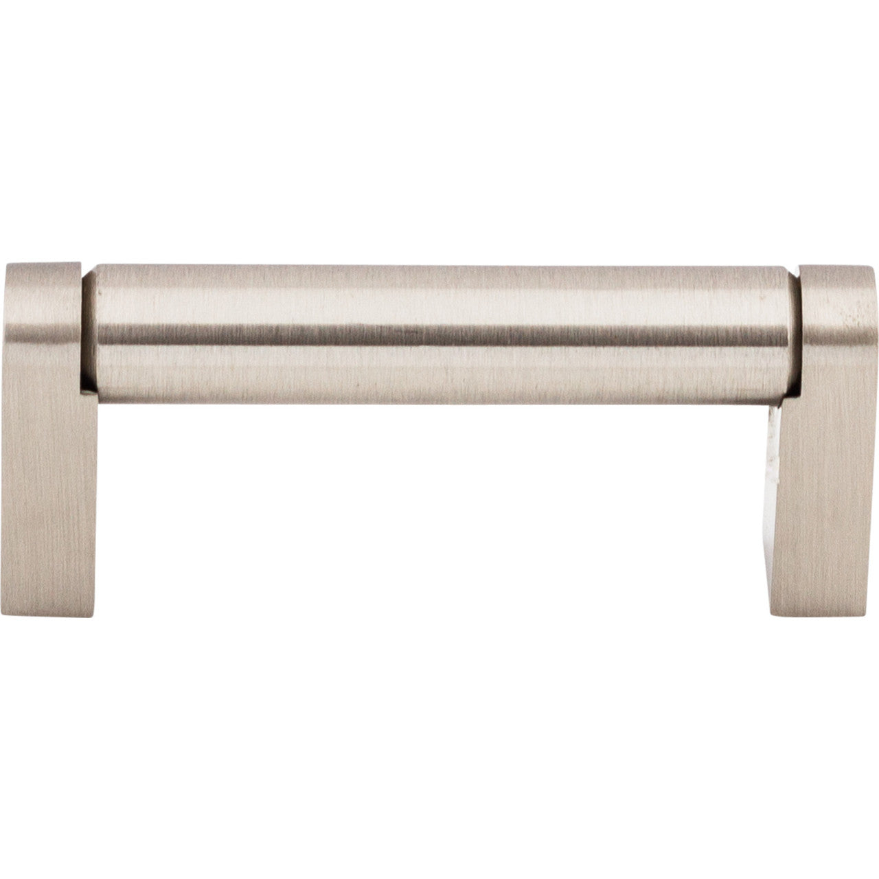 Top Knobs M1001: 3" cc Pennington Round Bar Cabinet Pull - Brushed Satin Nickel
