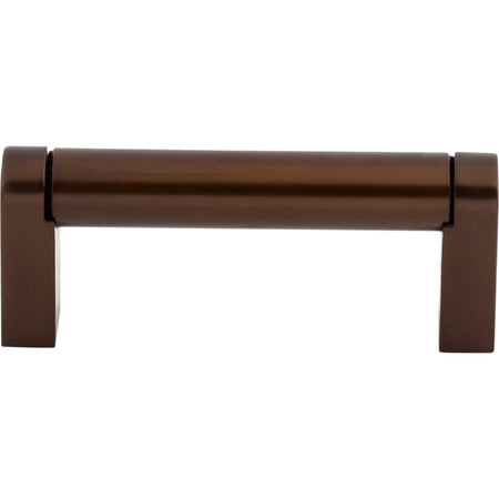 Top Knobs M1029: 3" cc Pennington Round Bar Cabinet Pull - Oil Rubbed Bronze