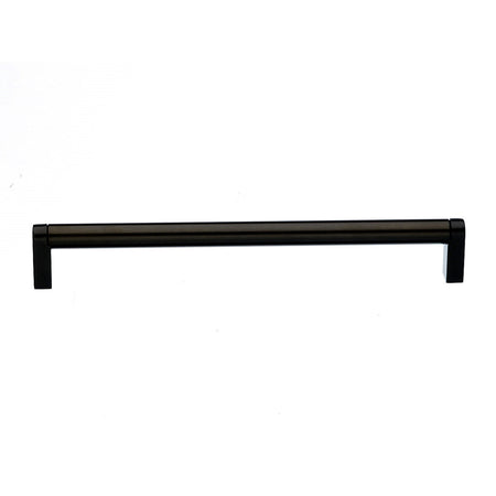 Top Knobs M1035: 15" cc Pennington Round Bar Cabinet Pull - Oil Rubbed Bronze