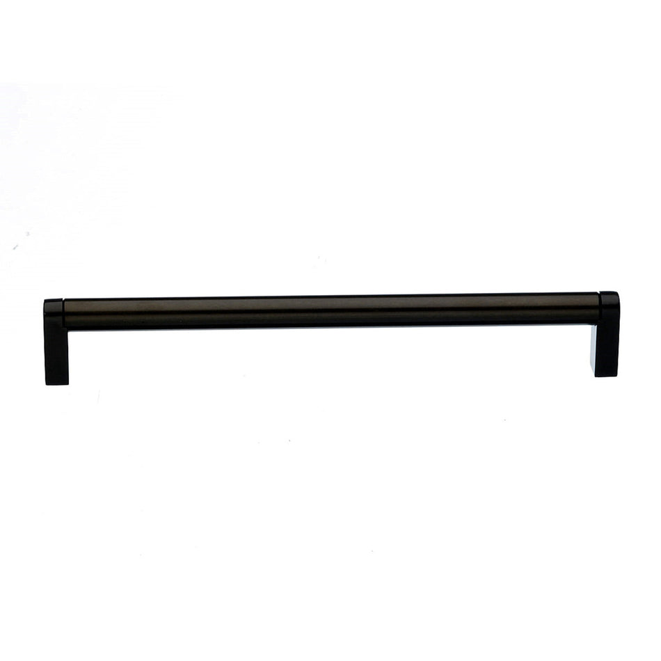 Top Knobs M1035: 15" cc Pennington Round Bar Cabinet Pull - Oil Rubbed Bronze