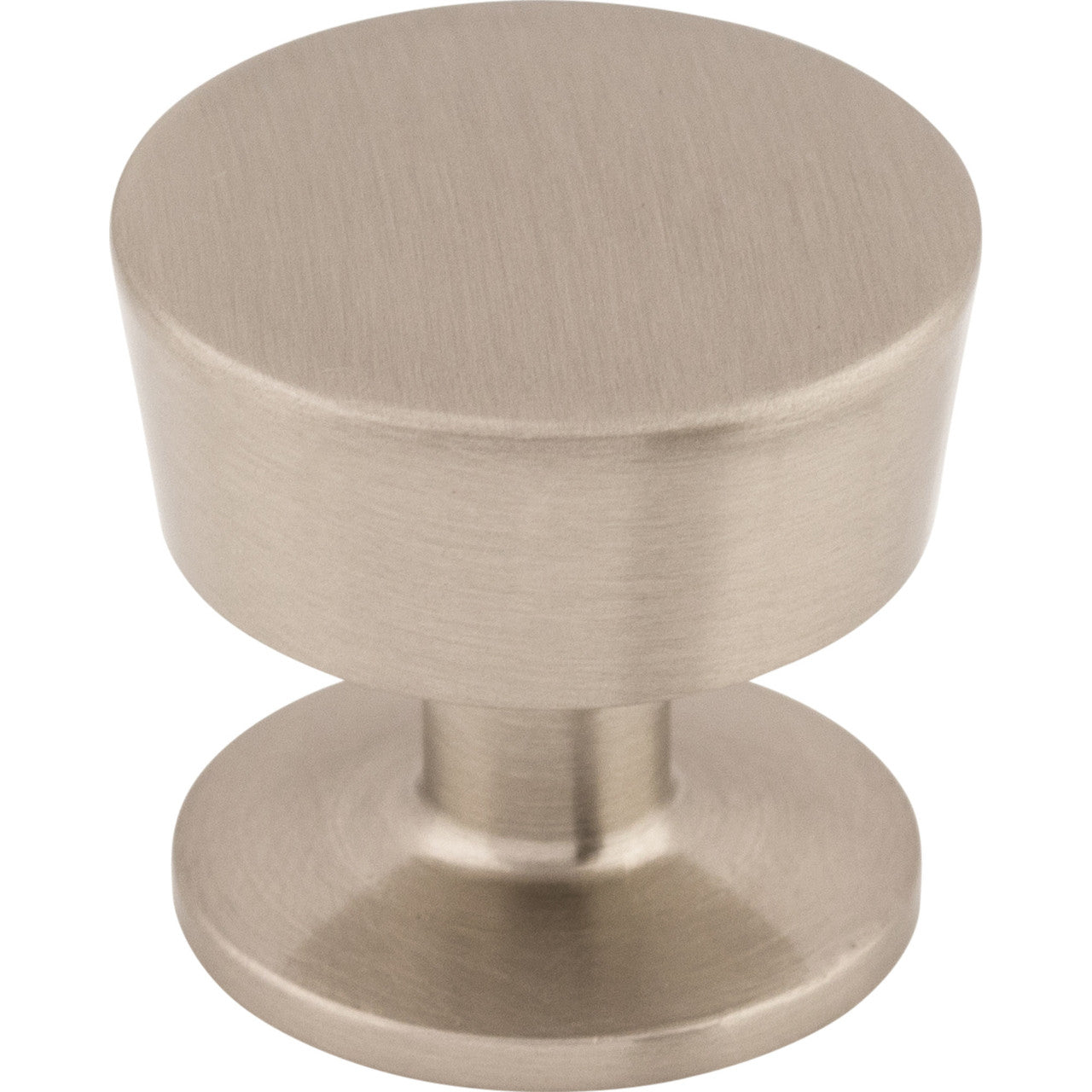Top Knobs M1122: 1-3/16" Essex Round Cabinet Knob - Brushed Satin Nickel