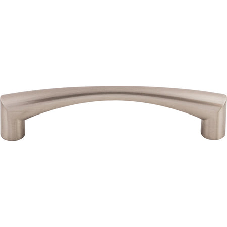 Top Knobs M1131: 5-1/16" cc Hidra Bar Cabinet Pull - Brushed Satin Nickel