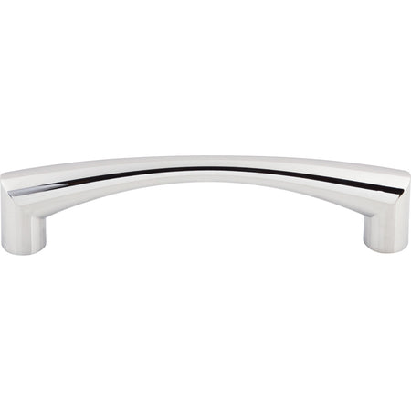 Top Knobs M1133: 5-1/16" cc Hidra Bar Cabinet Pull - Polished Chrome